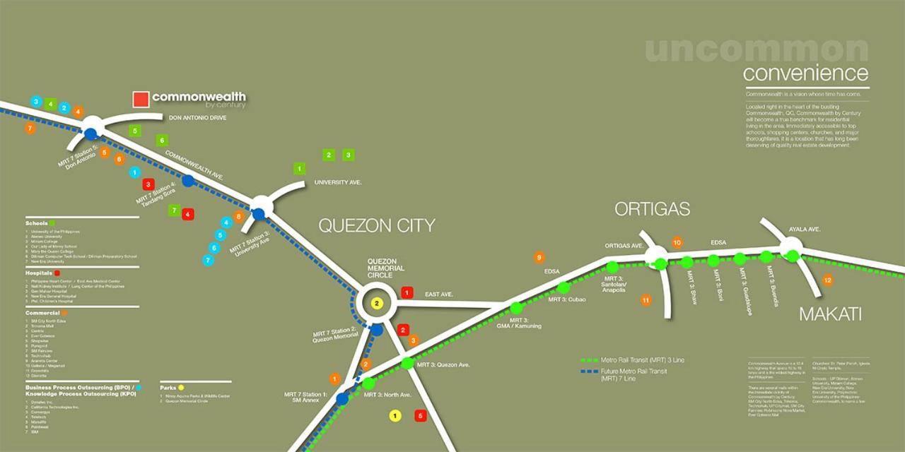 The Residences At Commonwealth By Century Properties Quezon City Ngoại thất bức ảnh